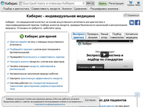 'kiberis.ru' screenshot