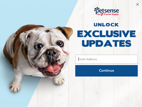 'petsense.com' screenshot