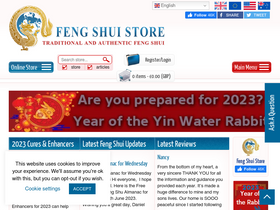 'fengshuiweb.co.uk' screenshot