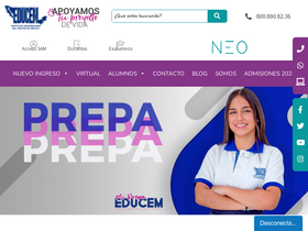 'educem.mx' screenshot