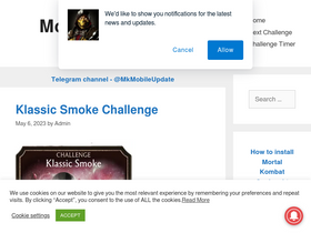 'mkmobileupdate.com' screenshot