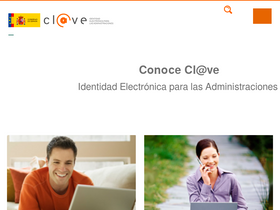 'clave.gob.es' screenshot