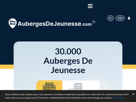 'aubergesdejeunesse.com' screenshot