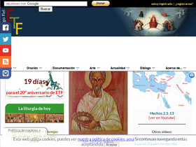 'eltestigofiel.org' screenshot
