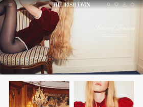 shoptheirishtwin.com homepage screenshot