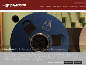 'hifistatement.net' screenshot