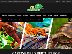 'cbreptile.com' screenshot