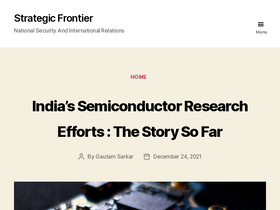 'strategicfront.org' screenshot