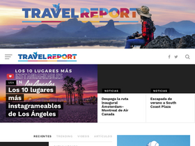 'travelreport.mx' screenshot