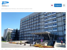 'romea.cz' screenshot