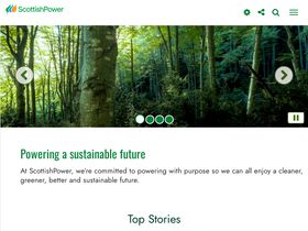 'scottishpower.com' screenshot