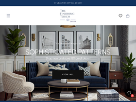 thefinishingtouch.live homepage screenshot