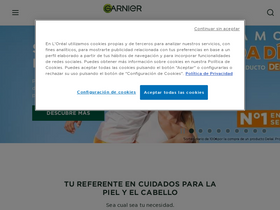 'garnier.es' screenshot