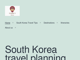 'zenmomentsinkorea.com' screenshot