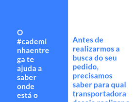 cademinhaentrega.com.br