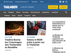 'thailande-fr.com' screenshot