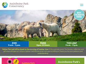 'assiniboinepark.ca' screenshot