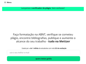 'mettzer.com' screenshot