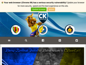 'cksport.pl' screenshot