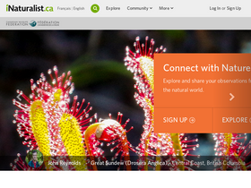 'inaturalist.ca' screenshot
