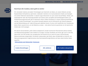 'bauerfeind.de' screenshot