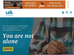 'ldaamerica.org' screenshot