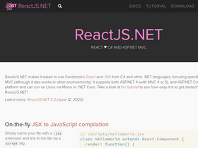'reactjs.net' screenshot