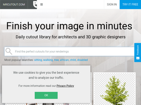 'mrcutout.com' screenshot