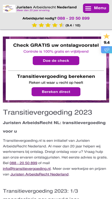 transitievergoeding.nl