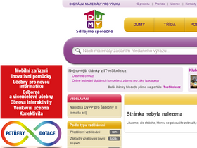 'citace.dumy.cz' screenshot