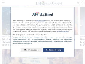 'utforskasinnet.se' screenshot