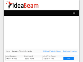 'ideabeam.com' screenshot