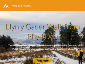 'mudandroutes.com' screenshot