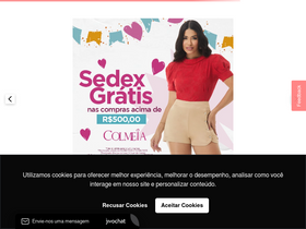 'modacolmeia.com' screenshot