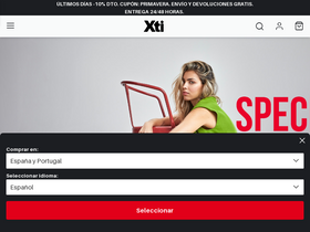 'xtistore.com' screenshot