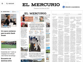 'elmercurio.com' screenshot