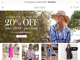 'karenkane.com' screenshot