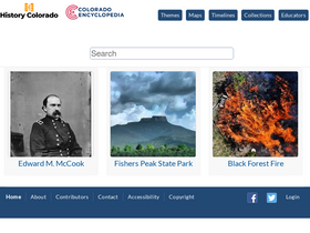 'coloradoencyclopedia.org' screenshot