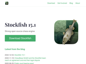 'stockfishchess.org' screenshot