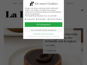 'lapaticesse.com' screenshot