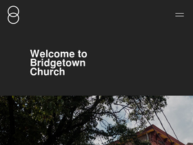 'bridgetown.church' screenshot