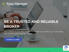 'epaymanager.com' screenshot