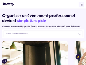 'kactus.com' screenshot