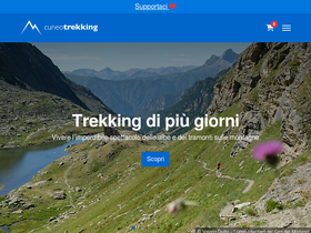 'cuneotrekking.com' screenshot