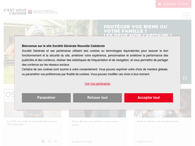 'societegenerale.nc' screenshot