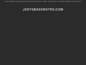 joeysbassnotes.com