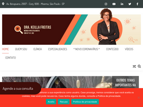 'drakeillafreitas.com.br' screenshot