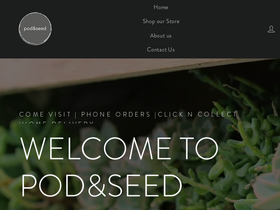 podandseed.com homepage screenshot