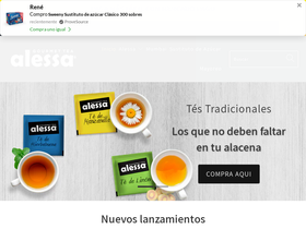 alessatea.com homepage screenshot