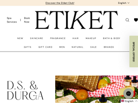 'etiket.ca' screenshot